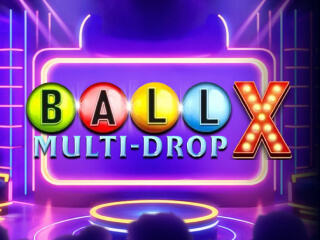 Il logo della slot Ball X Multi-Drop