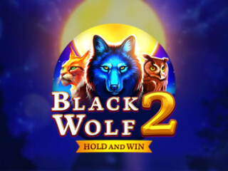 Il logo della slot Black Wolf 2