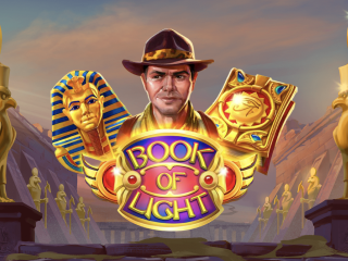 Il logo della slot Book of Light