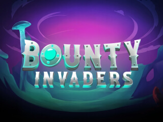 Il logo della slot Bounty Invaders