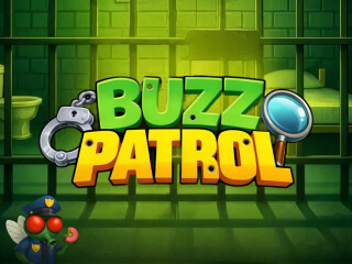 Il logo della slot Buzz Patrol