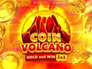 Il logo della slot Coin Volcano