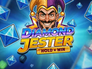 Il logo della slot Diamond Jester