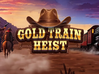 Il logo della slot Gold Train Heist