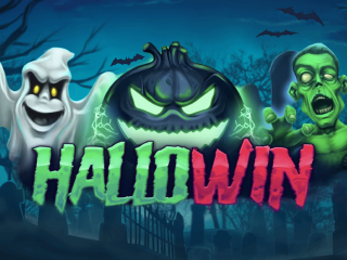 Il logo della slot Hallowin