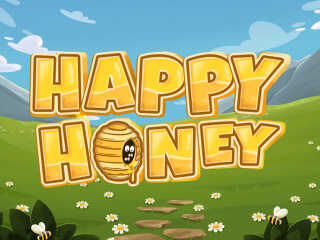 Il logo della slot Happy Honey