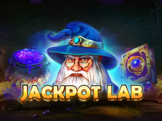 Il logo della slot Jackpot Lab