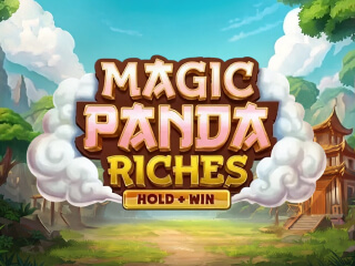 Il logo della slot Magic Panda Riches