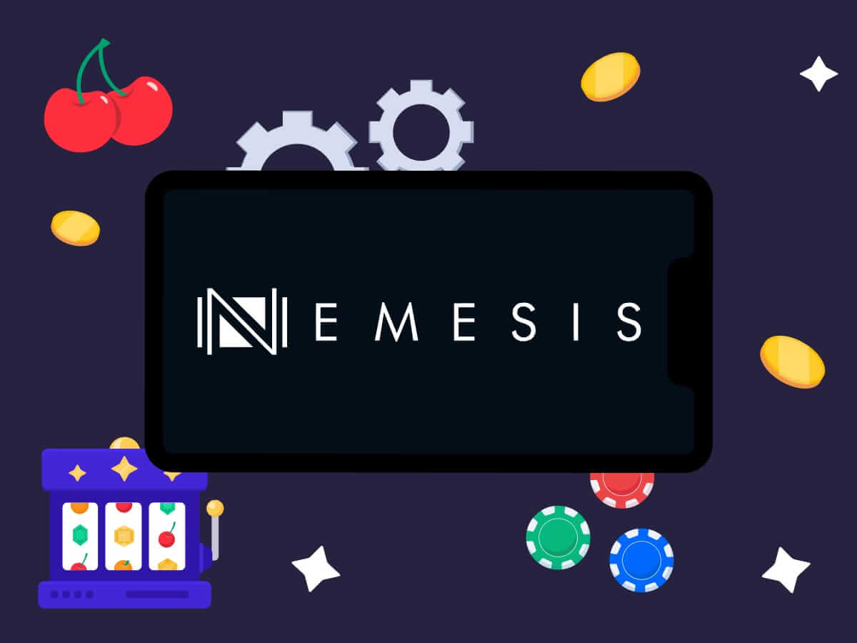Il logo del software provider per casinò Nemesis