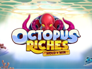 Il logo della slot Octopus Riches