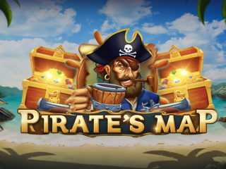 Il logo della slot Pirate's Map