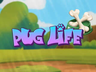 Il logo della slot Pug Life
