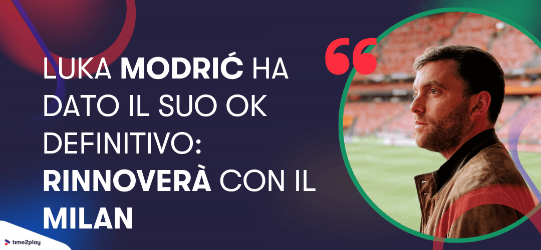Luka Modrić ha dato il suo ok definitivo: rinnoverà con il Milan. Fabrizio Romano