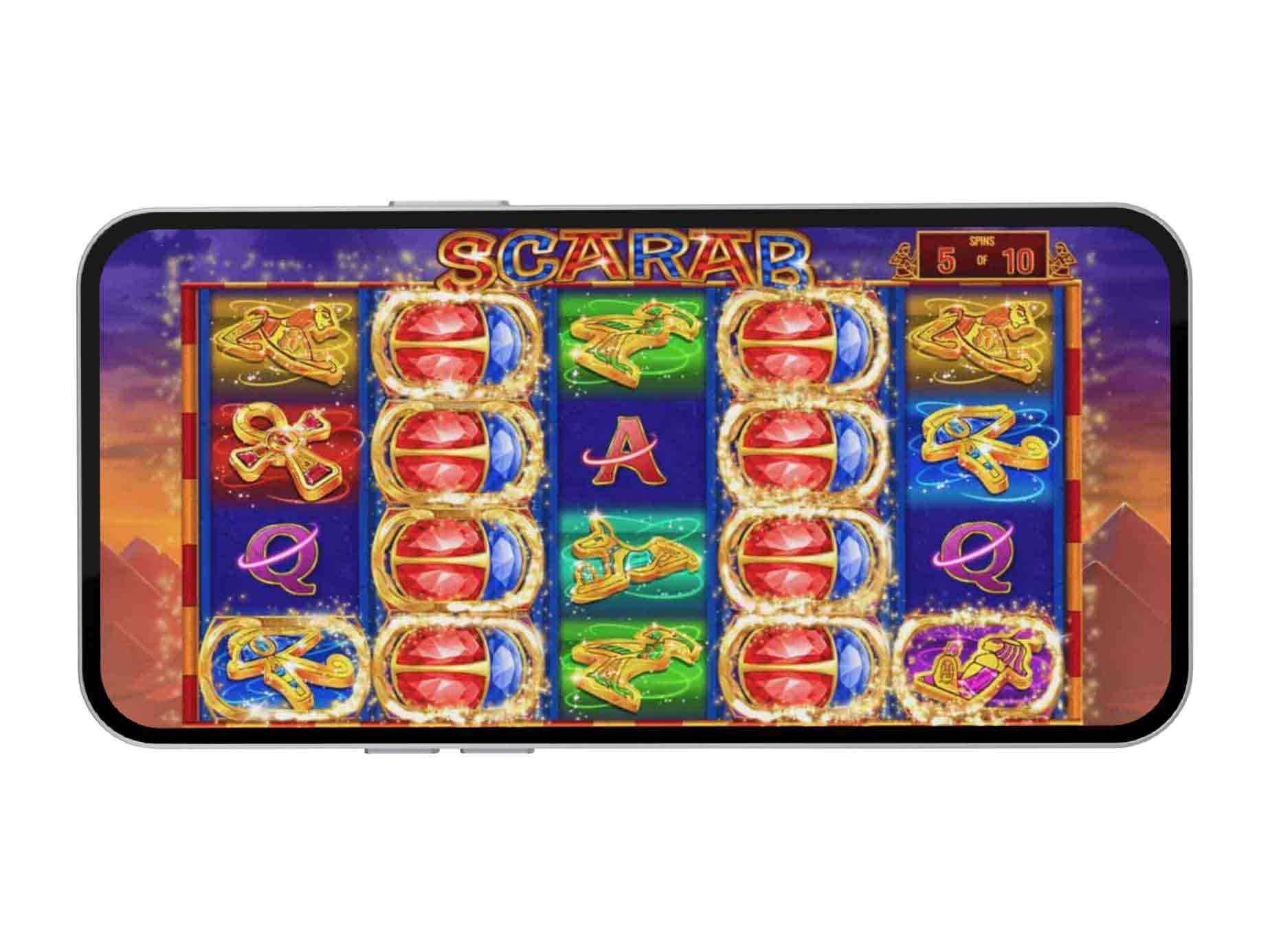 La slot mobile Scarab