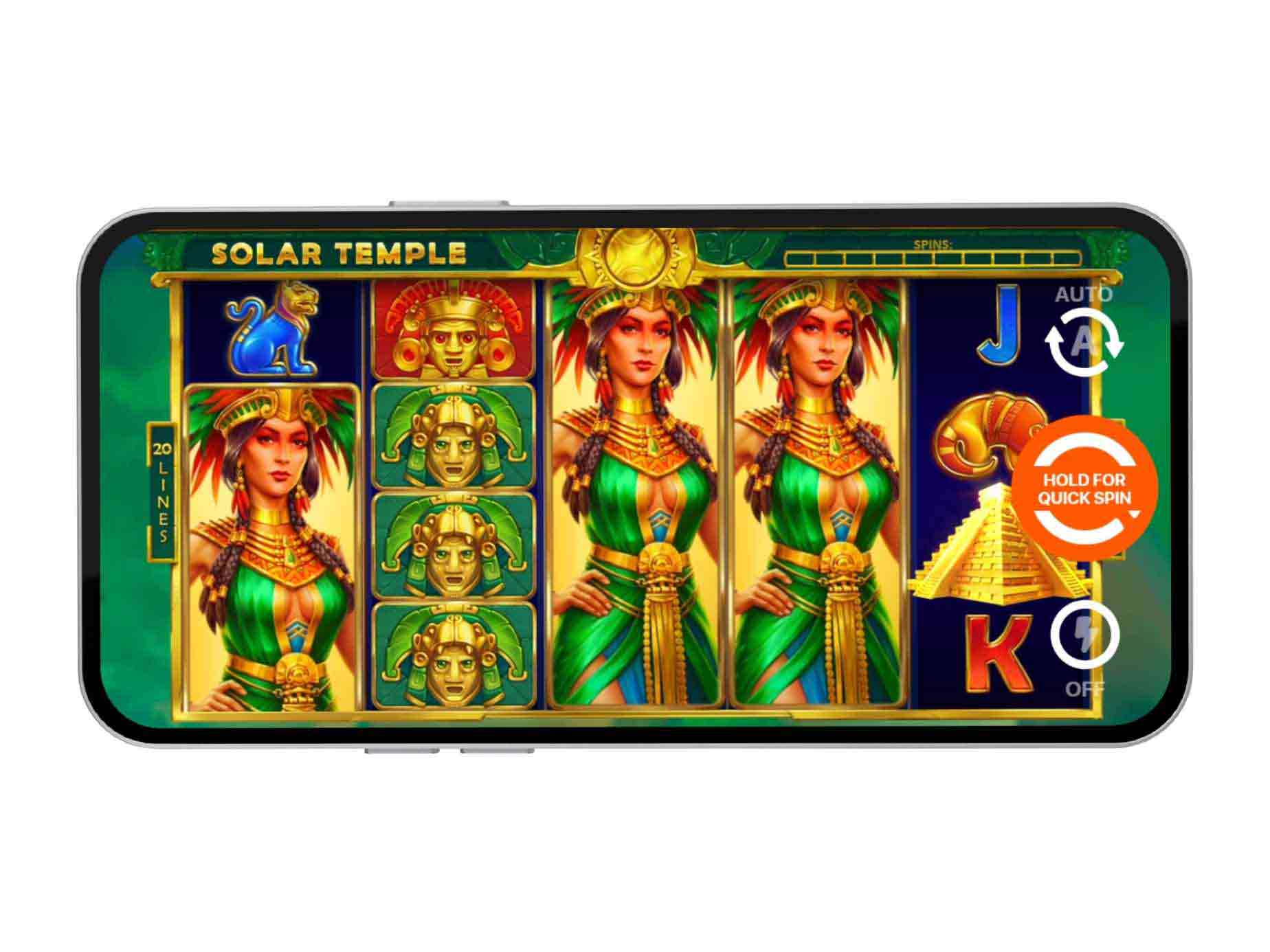 La slot mobile Solar Temple