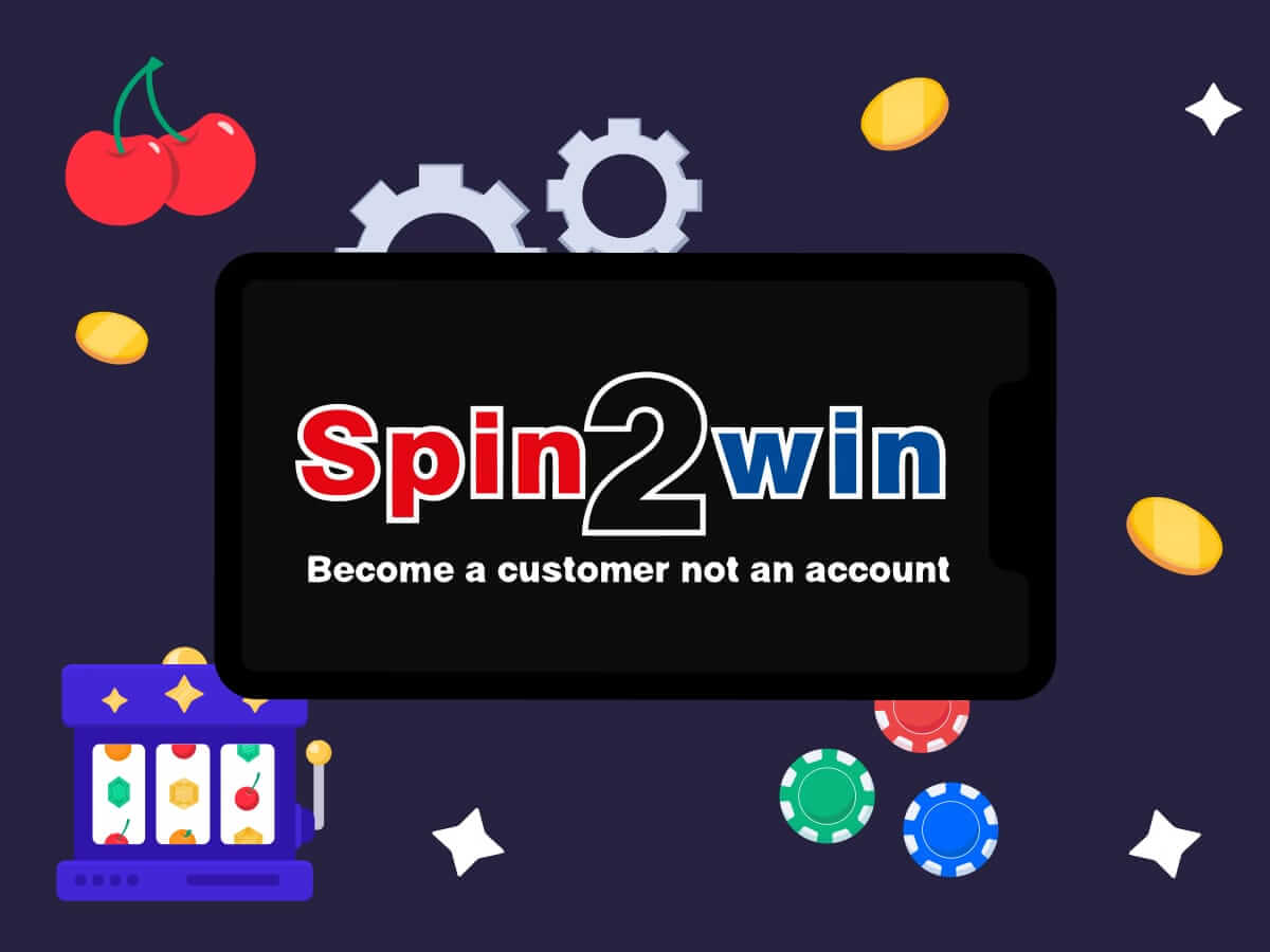 Il logo del software provider per casinò Spin2win
