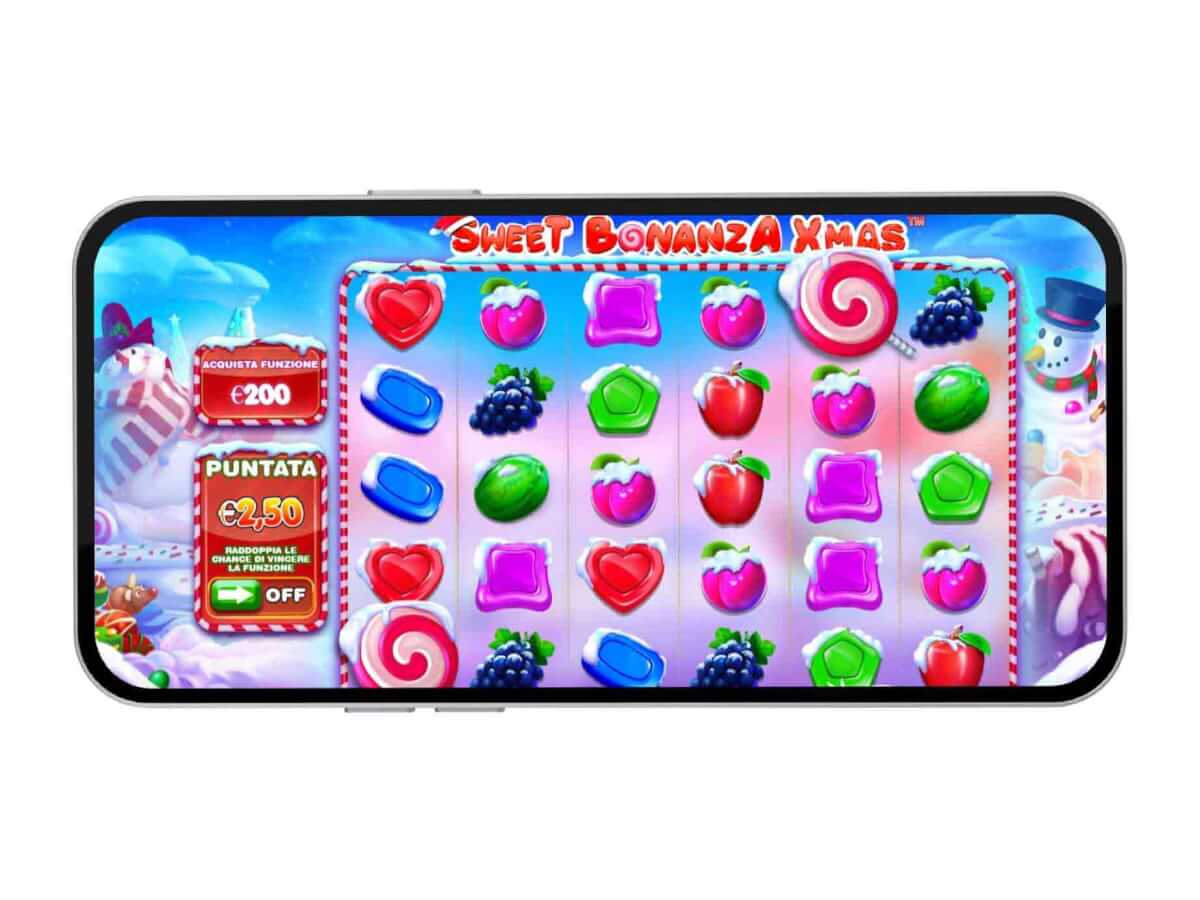 La slot mobile Sweet Bonanza Xmas