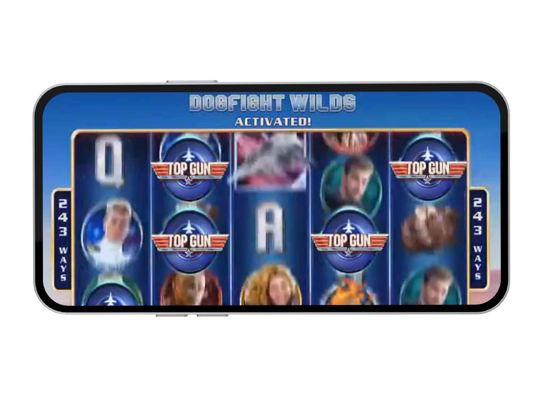La slot mobile Top Gun