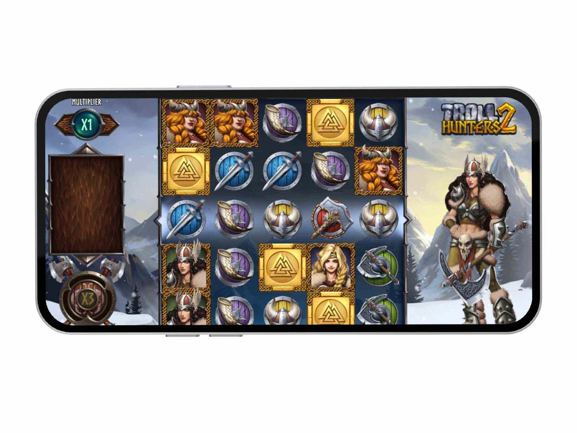La slot mobile Troll Hunters 2