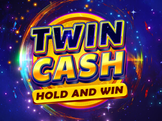 Il logo della slot Twin Cash Hold and Win
