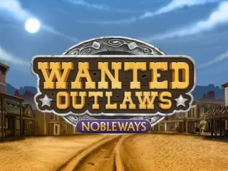 Il logo della slot Wanted Outlaws