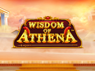 Il logo della slot Wisdom of Athena