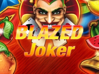 Il logo della slot Blazed Joker