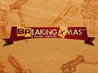 Il logo della slot Breaking Xmas