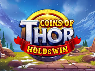 Il logo della slot Coins of Thor Hold&Win