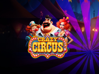 Il logo della slot Crazy Circus