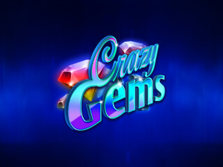 Il logo della slot Crazy Gems