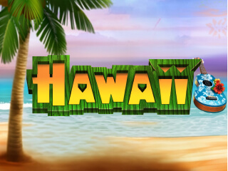 Il logo della slot Hawaii