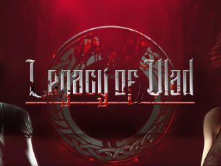 Il logo della slot Legacy of Vlad