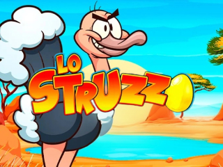 Il logo della slot Lo Struzzo