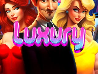 Il logo della slot Luxury