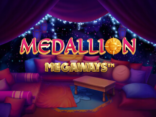 Il logo della slot Medallion Megaways