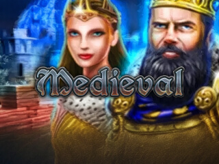 Il logo della slot Medieval
