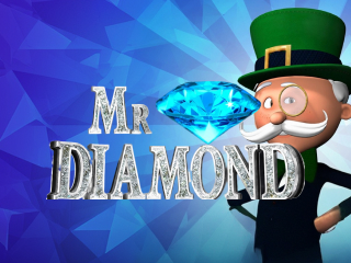 Il logo della slot Mr Diamond
