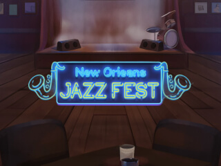 Il logo della slot New Orleans Jazz Fest