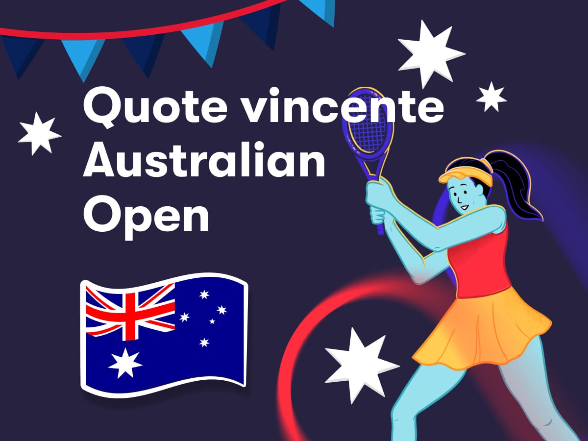 Quote vincente Australian Open