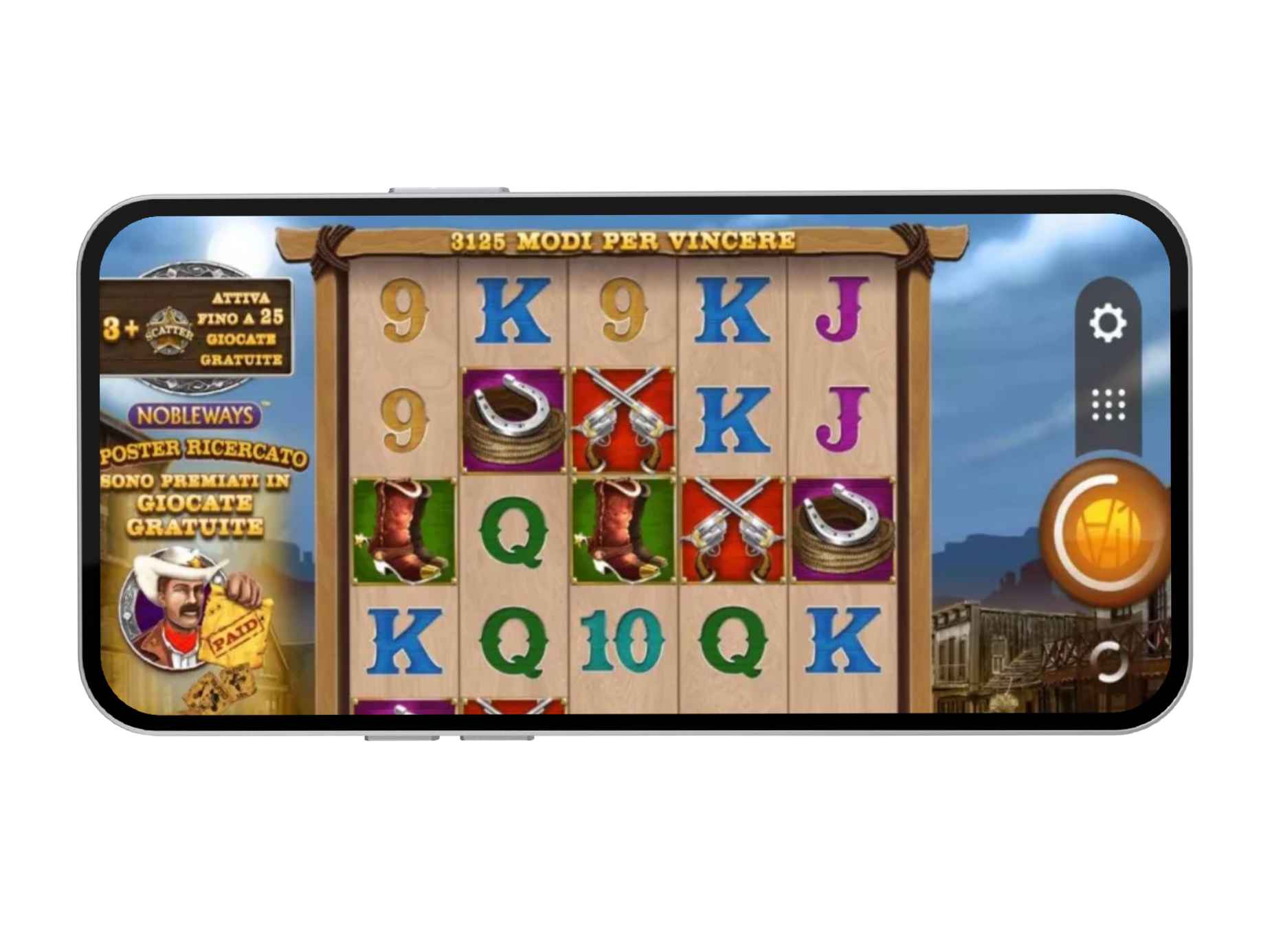 La slot mobile Wanted Outlaws