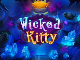 Il logo della slot Wicked Kitty