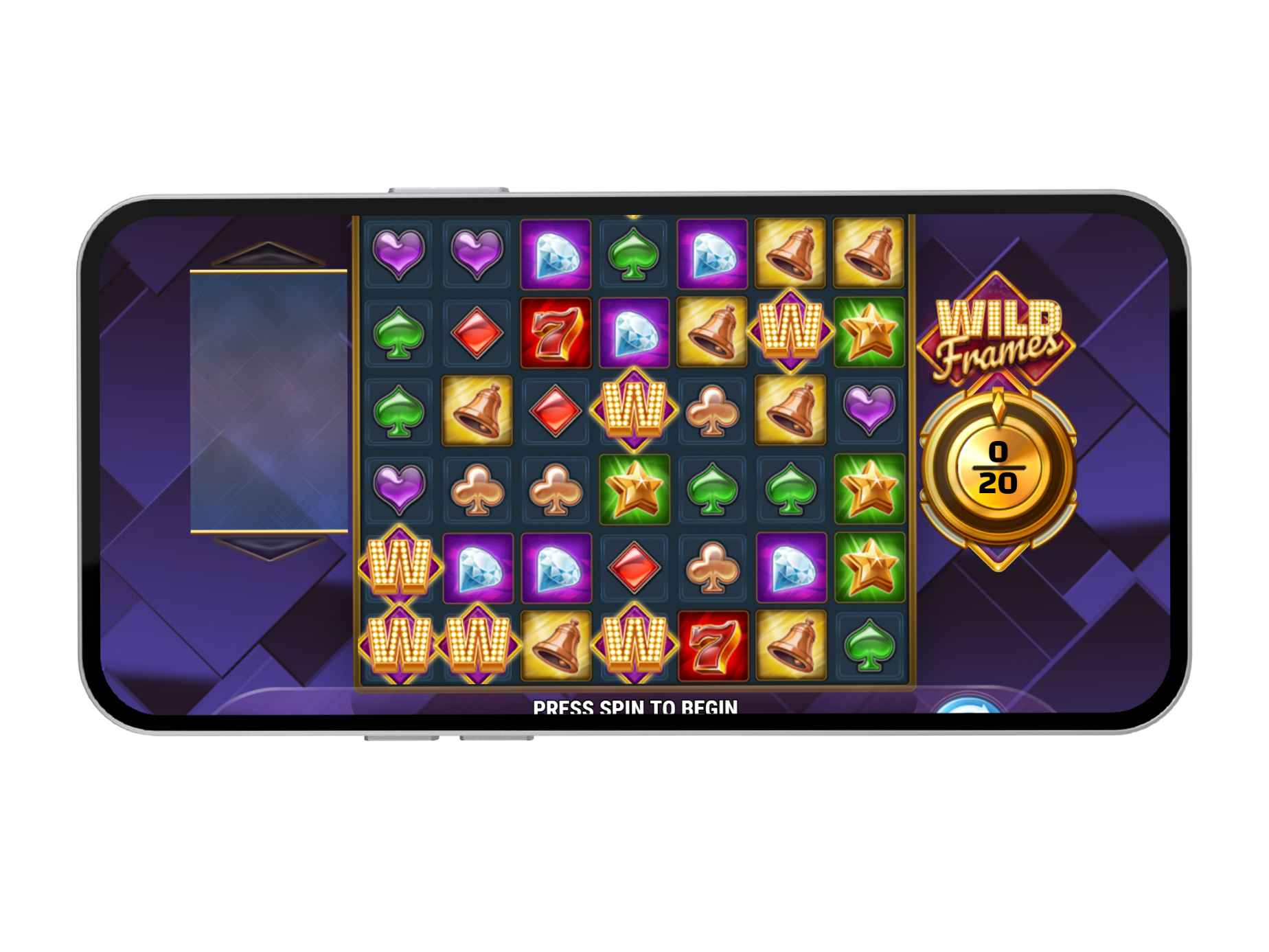 La slot mobile Wild Frames