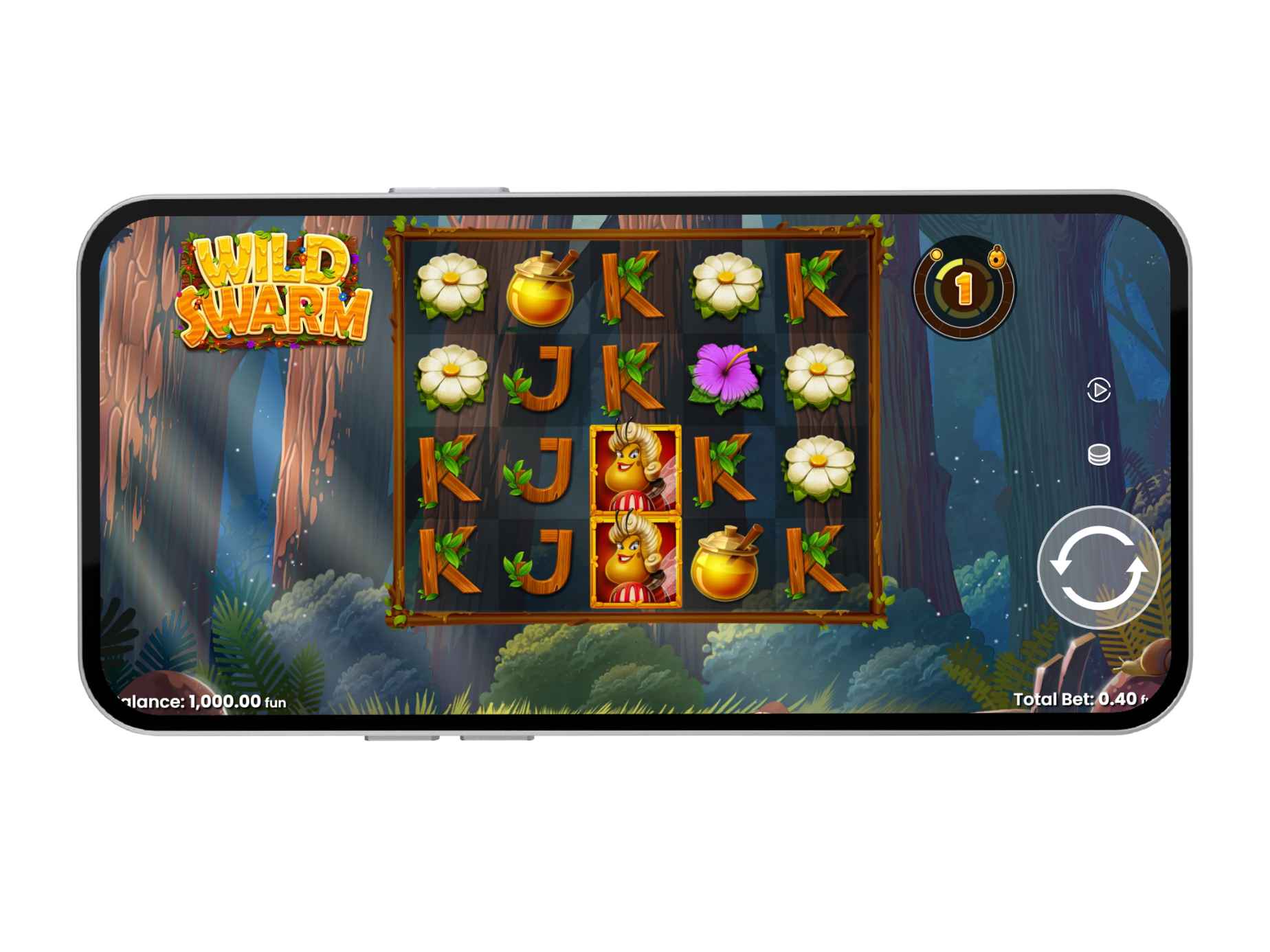 La slot mobile Wild Swarm