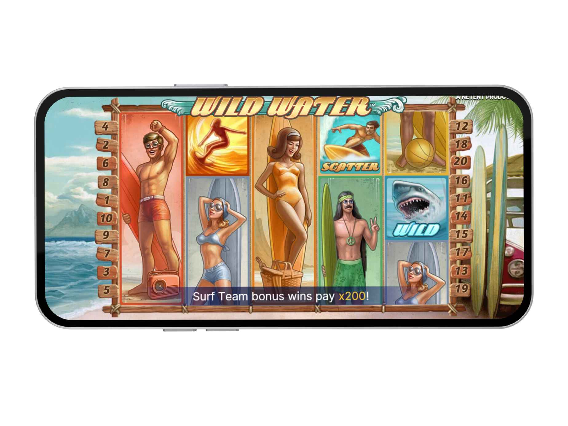 La slot mobile Wild Water