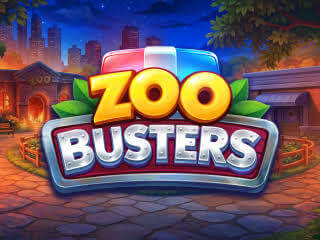 Il logo della slot Zoo Busters