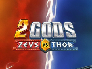 Il logo della slot 2 Gods - Zeus vs. Thor