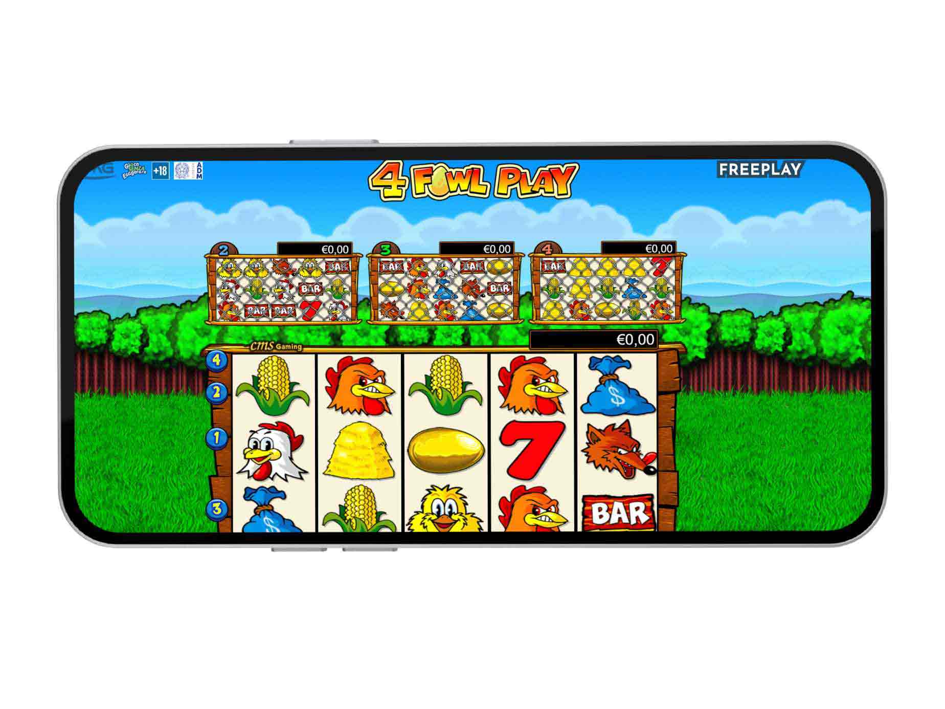 La slot mobile 4 Fowl Play