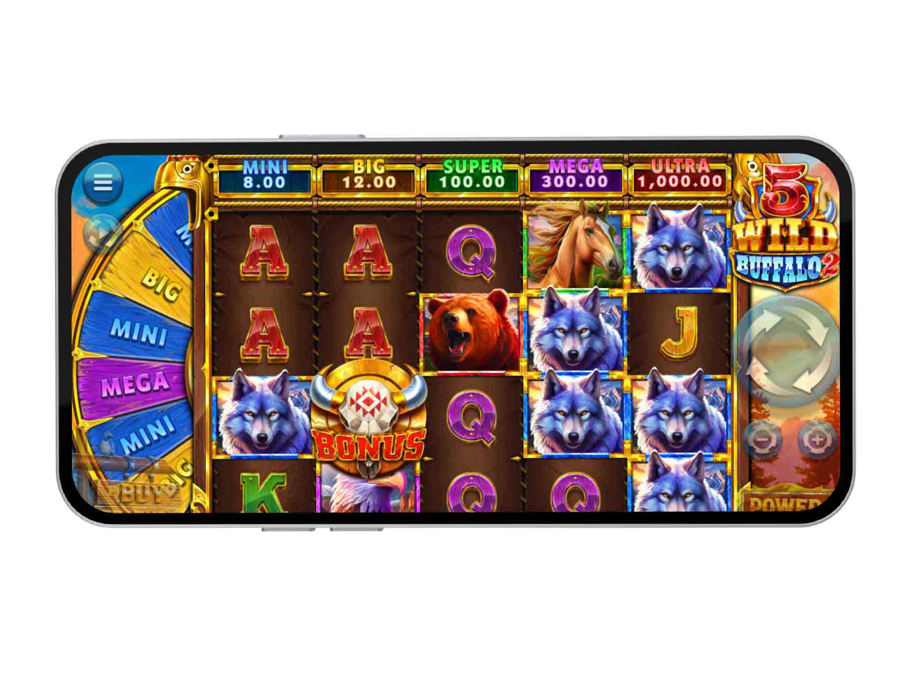 La slot mobile 5 Wild Buffalo 2