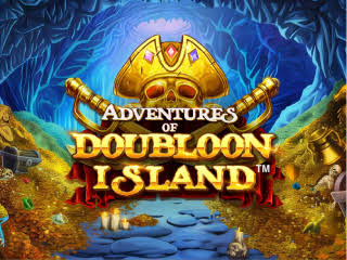 Il logo della slot Adventures of Doubloon Island